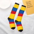 thumbnail image 6 of Colombian Flag Knee High Socks for Women Long Leg Warmers Socks, 6 of 7
