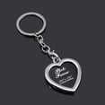 thumbnail image 2 of Customized Manufacturer Metal Keychain Photo Frame Pendant Insert Photo Key Rings Heavy Duty Large Silicone Bangle Key Ring Key Fob Lanyard Wallet with Chain for Women Key Rings And Chains Acrylic, 2 of 4