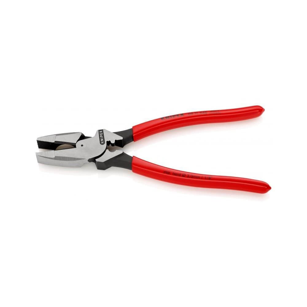 Knipex Linemans Pliers Plastic Coated Handle 240Mm