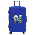 thumbnail image 1 of Luggage Cover Washable Case Cover Protective Case Scratch Proof Case Cover Suitable for Fish Letter Print Pattern Fits 18-32inch 8fish letter N L, 1 of 6