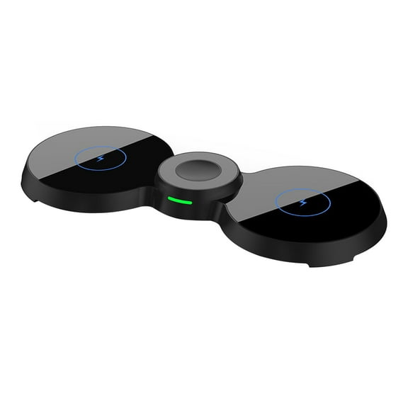 Fairnull Wireless Charger Overcharging Protection Fast Charging Portable 3 in 1 Magnetic Type-C Efficient Charging Stand for Smart Phone