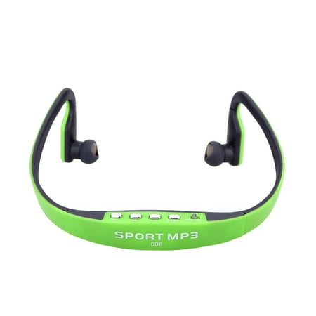 Headphones Mp3 Player Portable Sport Wireless TF FM Radio Headset Headphone Earphone Music MP3 Player with Mini USB Port ()