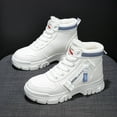 thumbnail image 1 of Zapatos de mujer de caña alta Zapatos de mujer de moda de otoño e invierno Zapatos de mujer populares entre cientos de estudiantes Zapatos de mujer de cintura alta Zapatos deportivos con, 1 of 5