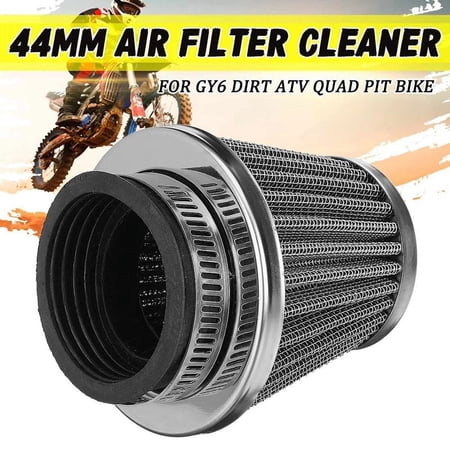 44MM Universal Motorcycle Air Filter Mushroom Pod Cleaner Double Foam Carburetor Air Filter Cleaner Intake