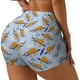 thumbnail image 1 of Balery Cute Sloth Pantalones cortos de entrenamiento estampados para mujer, sin costuras, ajustados, para gimnasio, yoga, correr, deportes, ejercicio activo, fitness.-X-Large, 1 of 8