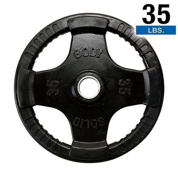 35 Lb. Rubber Grip Olympic Weight Plate