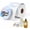 Blue A-500, variant on 2'' Round Thermal Labels, 500 count Circle Thermal Printer Label, Multi-Purpose for DIY Logo Design, Name/Price Tag, Address, QR Code, 750 Labels/Roll