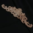 thumbnail image 2 of DEEPCRAFF 4Pcs Cabinet Wood Onlay Beige Decorative Wood Appliques for Furniture and Fireplace Decor, 2 of 6