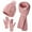 Pink, variant on Women's Hat and gloves Scarf Winter Set,Beanie Hat Touch Screen Gloves Long Scarf Sets for Women