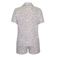thumbnail image 2 of Pijama Secret Treasures Talla EG Set 2 Piezas Short y Camisa Animal Print Lila y Rosa, 2 of 4