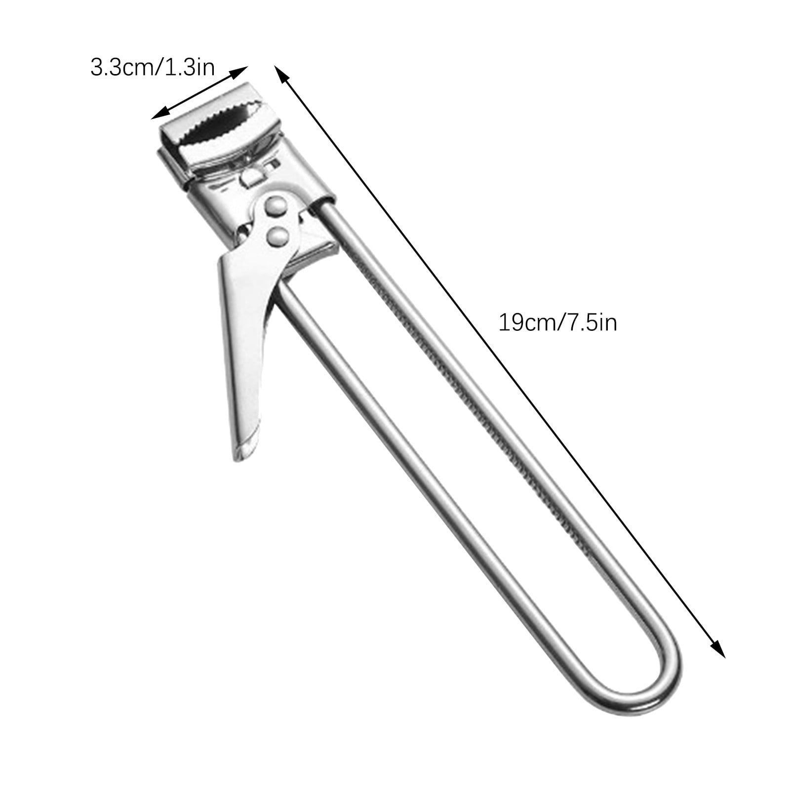 Lunxisen 6 Pcs Adjustable Stainless Steel Jar Opener, New Multifunctional Stainless Steel Can Opener, Opener for Weak Hands, Manual Jar Lid Gripper Bottle Opener Kitchen Accessories
