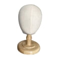 thumbnail image 1 of lionlar Tête de Mannequin Debout Professionnelle Base en Bois Robuste Modèle de Tête d'Enfant Polyvalent, 1 of 9