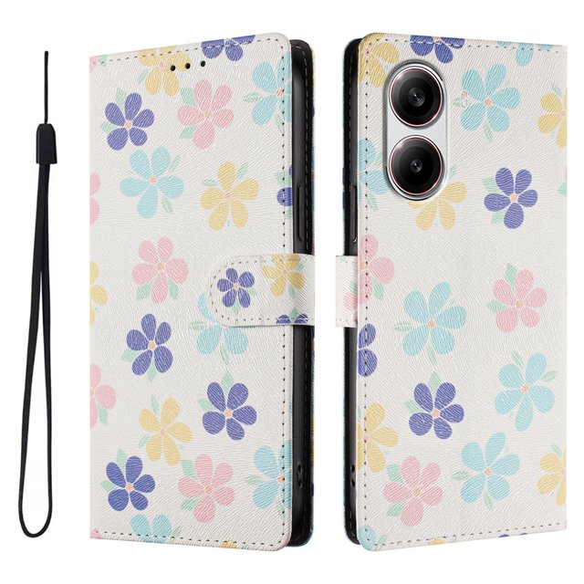 FOXDOCK Funda Tipo Cartera para Xiaomi POCO X7 Pro 5G con Soporte y Correa – Diseño de Patrones Lindos