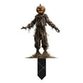 thumbnail image 1 of Halloween Scarecrow Decorations 8 Pack Acrylic Window Yard Signs 20x6 Inch Skeleton Pumpkin Cutouts for Outdoor Scenes, 1 of 4