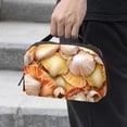 thumbnail image 2 of Shell Waterproof Oxford Cloth Charger Pouch USB Organizer Power Cord Box Organizer Cord and Cable Organizer Storage Pouch, 5.9x9.44x3.14 in., 2 of 6
