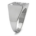 thumbnail image 3 of Luxe Jewelry Designs Men's Stainless Steel Ring with Top Grade Crystals - Size 11 (Pack of 2), 3 of 3