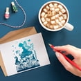 thumbnail image 5 of Fairy Dandelion Cling Rubber Stamp 7.09x8.66inch Butterfly Fairy EVA Stamps Embossing Stamp Seal Rubber Stamps for DIY Scrapbooking and Card Making Paper Craft Decor, 5 of 7