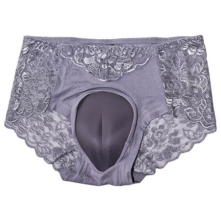 WILLBEST Mens Panties Men and Women Drag Sexy Underwear Personality Lace Solid Color Briefs Underwear