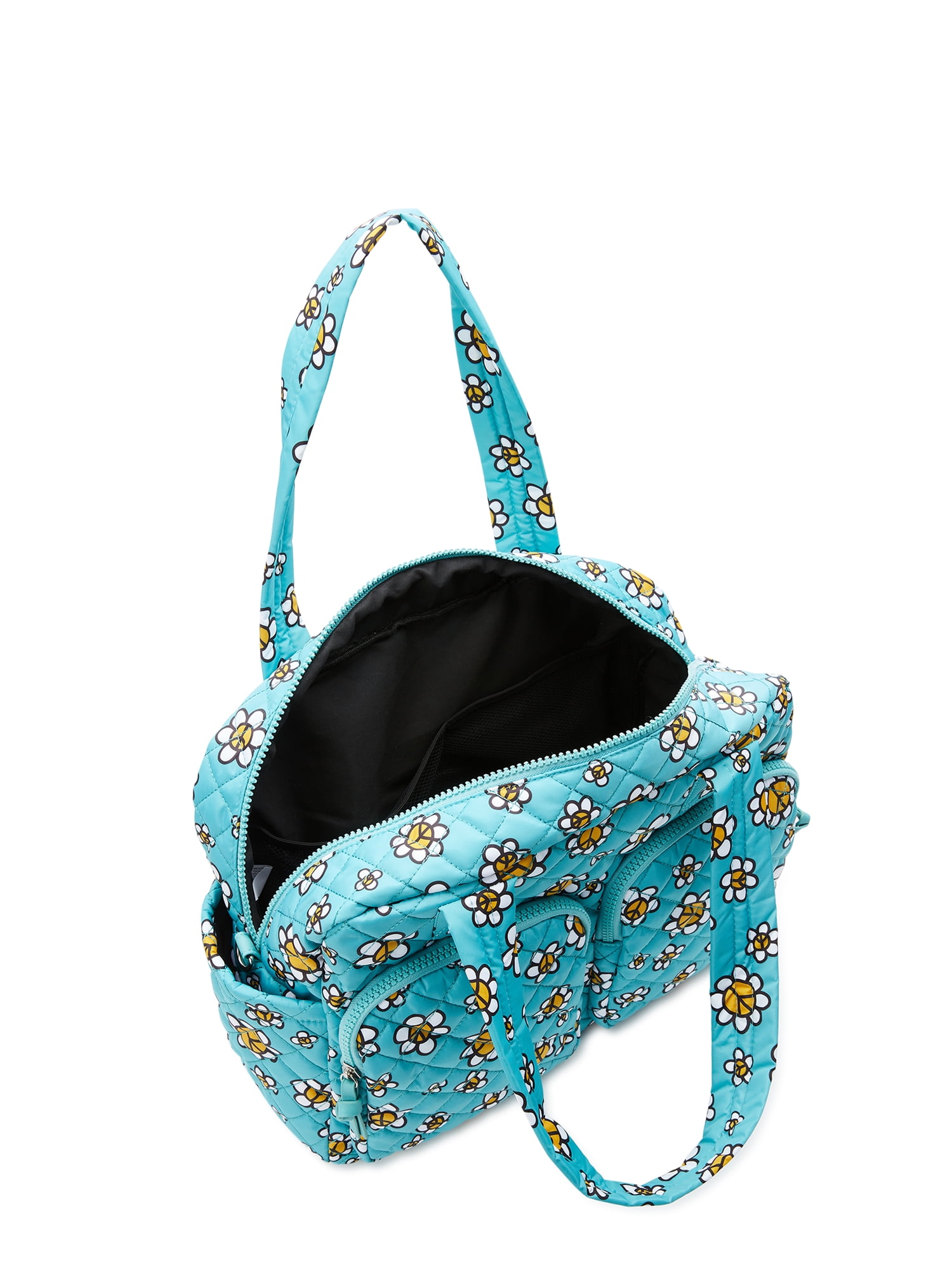 Tandem Bag Purse Women Handles Floral Print Magnetic Closure NWT