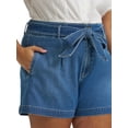 thumbnail image 6 of Lee® Women's Plus Heritage Bow Tie Short, Sizes 16W-26W, 6 of 8