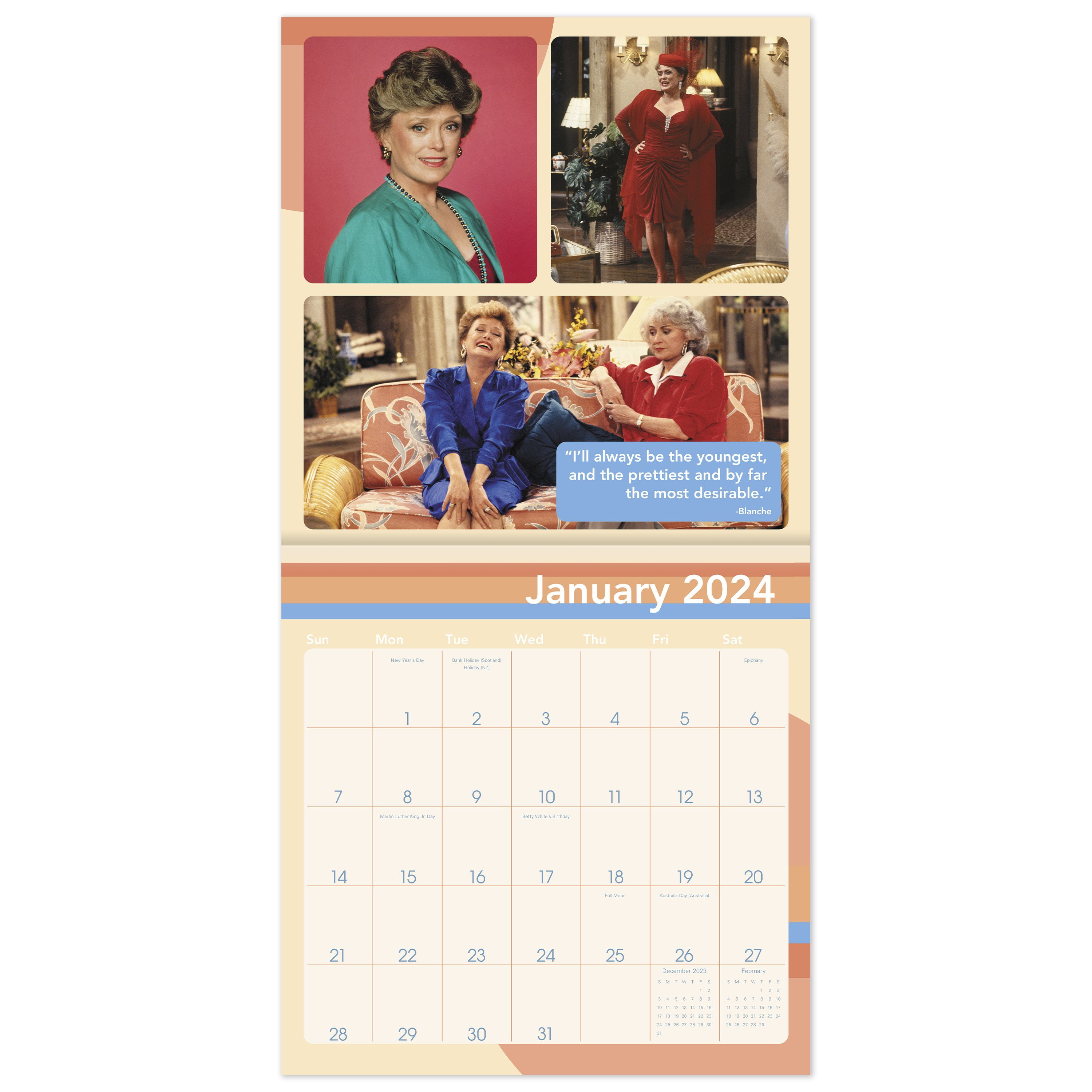 Mead The Golden Girls Wall Calendar