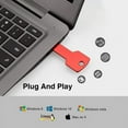 thumbnail image 2 of Mini Alloy Usb 1.1/2.0 U Disk Key Shape Flash Drive Waterproof Memory Stick, 2 of 5