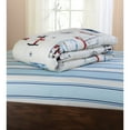 Mainstays Lighthouse Bed in a Bag Coordinated Bedding, Queen