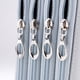 thumbnail image 3 of Estuche para lápices de PU impermeable de 4 capas con cremallera y 160 ranuras gris, 3 of 9