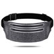 thumbnail image 2 of Riñonera para correr con doble cremallera y correa elástica ajustable Cinturón para correr para entrenamientos en el gimnasio Ejercicio Ciclismo Actividades al aire libre, 2 of 7