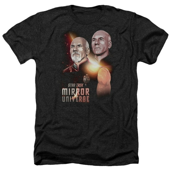 Star Trek - Mirror Picard - Heather Short Sleeve Shirt - Large