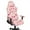 Pink Dog Paw, variant on Xoenoiee Beach Starfish Seashell Conch Wood Print Gaming Chair Covers Slipcovers, Stretchable Elastic Computer Reclining Gaming Chair Seat Cover with Armrest Cover (No Chairs)