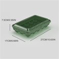 thumbnail image 2 of MOPOOR 24 Grid Type Egg Storage Box Kitchen Tray Refrigerator Container Plastic Case Fresh Organizer,Egg Holder Basket Organizer for Kitchen Fridge, 2 of 3