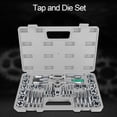 thumbnail image 3 of LAFGUR Tap And Die Set, Screw Taps Tool Set 40Pcs Wrenches And Thread Gauge Tap Holder, Strong Strength Heavy Duty Hand Tools For Vehicles Machinery, 3 of 8