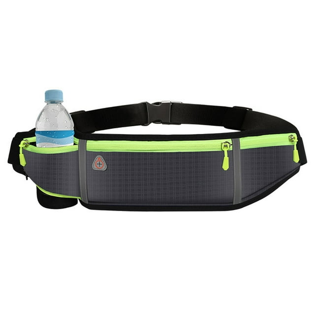 HEVIRGO Sac Ceinture Résistant à la Transpiration Polyester Multi-Usage Caché Anti-Vol Support de Cellulaire pour Entraînement Physique Extérieur Course