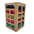 thumbnail image 5 of Décorations incassables Holiday Time, 45 unités, Rouge/Lime doux/Rose vif/Émeraude/Bleu, 5 of 5