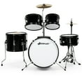 Gymax 16" 5Piece Complete Kids Junior Drum Set Children Beginner Kit