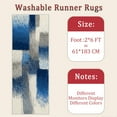thumbnail image 6 of Hallway Runner Rug 2'x6' Washable Area Rugs Non Slip Laundry Rug Runner Floor Carpet Runners for Hallways Entryway Laundry Room Kitchen, 6 of 11
