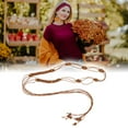 thumbnail image 5 of Unique Bargains 1 Pc Bohemian Tie Belt Retro Adjustable Waist Cord for Women Brown, 5 of 6