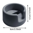 thumbnail image 3 of 2 Pcs Espresso Tamping Station 3.15 x 1.61 Inch for Coffee Bar, Portafilter Holder Compatible With Espresso Machine, Steady Tamping Stand for Portafilter, Coffee and Tea Accessories, Black, 3 of 5
