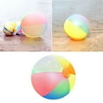 thumbnail image 4 of SHISUYAN Colorful Inflatable Beach Ball for Kids Playing Made of PVC Multi Perfect for Summer Fun Pool Party 12 Inches, 4 of 8