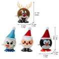 thumbnail image 2 of Paquete De 12 Calendario De Adviento De Navidad Juego De Juguetes Calcetín De Navidad Rellenos Juguetes De Cuerda Juguetes Para Saltar Y Caminar Surtidos Clockwork Goody Bag Filler Methold HA038996-00, 2 of 6