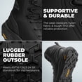 thumbnail image 5 of NORTIV 8 Steel Toe Work Boots for Men Waterproof Slip Resistant Safety Construction Boots Metrostrike-Nano, 5 of 10