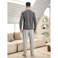 thumbnail image 2 of Ensemble de Pyjama Patchwork à Poches pour Hommes, 2 of 5