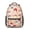 Mushroom and Character, variant on Mushroom and Character Pink Pattern Backpack for School, Cute School Bag with Adjustable Shoulder Straps and Padded Back, 15.3"x11"x6.7"