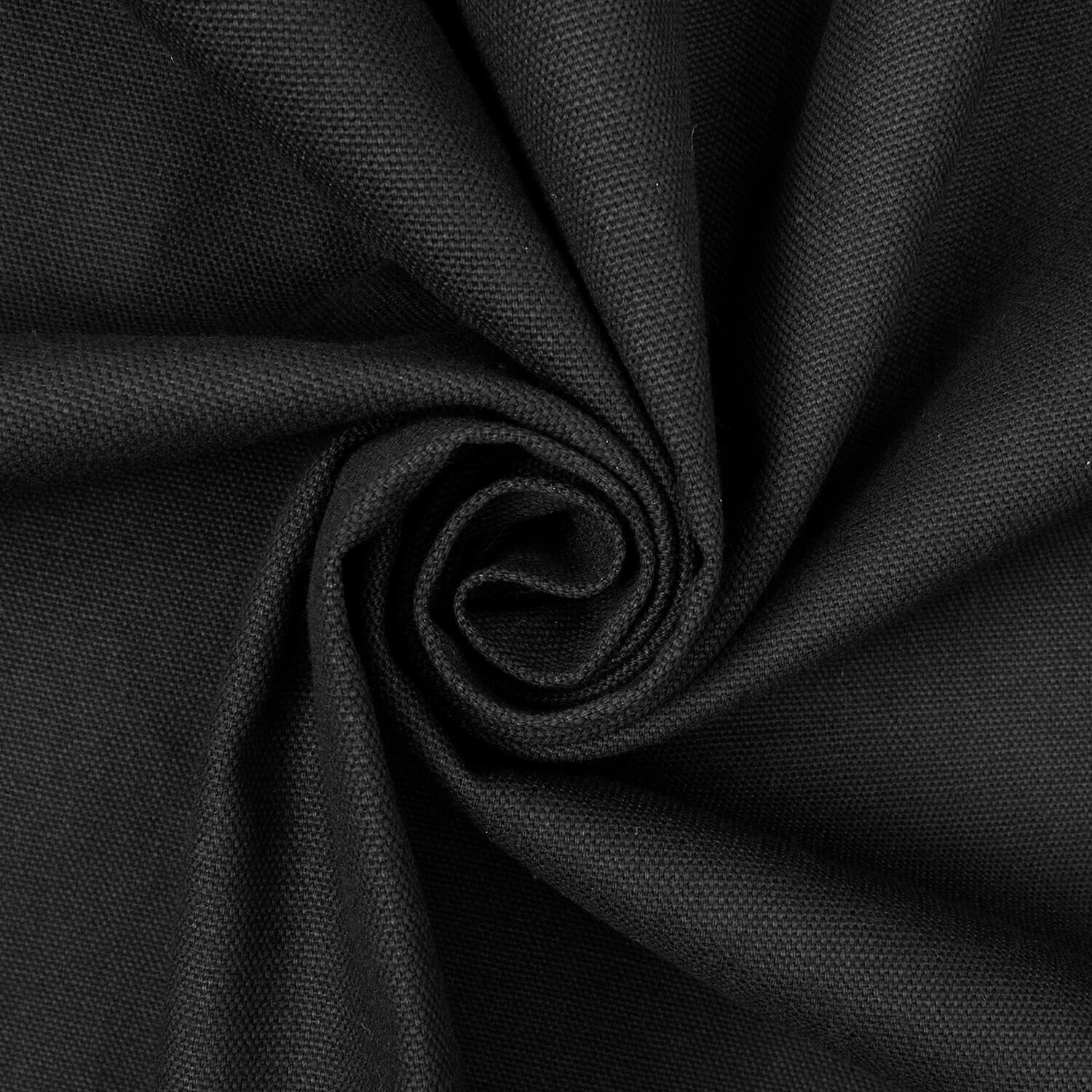 Cotton Duck Canvas 10 oz - Black