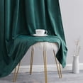 thumbnail image 5 of THD Maria Premium Soft Velvet Back Tab Rod Pocket Window Treatment Curtains for Bedroom & Living Room - Set of 2, 5 of 7