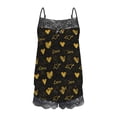 thumbnail image 5 of Valentine's Day Pajamas Set Women qolati Sexy Love Heart Print Camisole Lingerie 2 Piece Pjs Sets Comfy Cami Shorts Sets Sleepwear Lounge Sets, 5 of 5