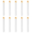 thumbnail image 1 of 10pcs Clear Glass Test Tubes with Cork Stoppers for Scientific Experiments, 1 of 6