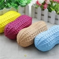 thumbnail image 5 of Blue Phone Strap Decompression Toy Slow Rising Peanut Shape Stress Relief Sensory Fidget Ballchain Accessory, 5 of 5