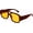 Tortoiseshell Frame & Yellow Lens, variant on Oversized Square Aviator Sunglasses for Women Men Retro 70s Glasses Chunky Sun Shades Cute(Tortoiseshell Frame & Yellow Lens)